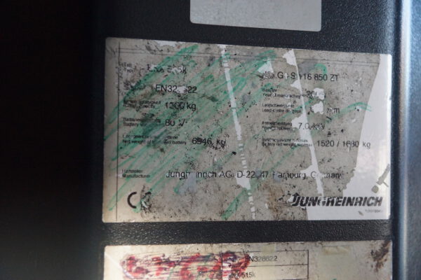 Nr.15, Hochregalstapler, Elektro-Kommissionier-/-Dreiseiten­stapler, EKX 515, Baujahr: 2005, 14.082 Stunden – Bild 13