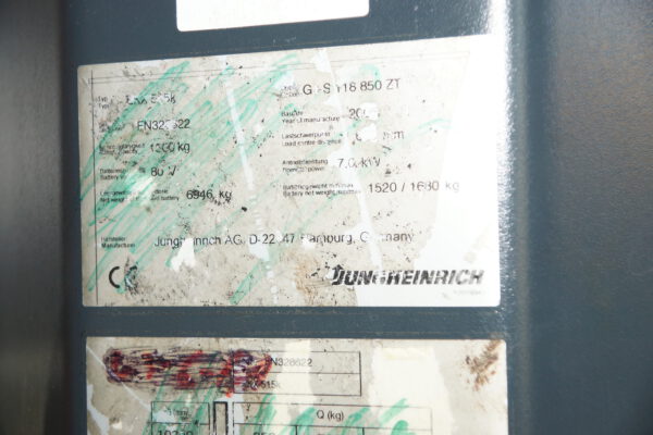 Nr.15, Hochregalstapler, Elektro-Kommissionier-/-Dreiseiten­stapler, EKX 515, Baujahr: 2005, 14.082 Stunden – Bild 14