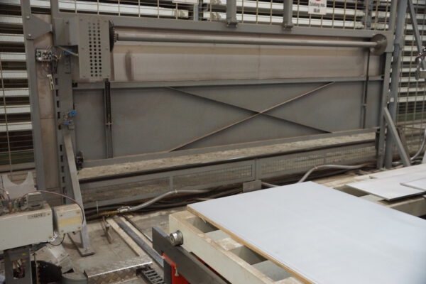 vollautomatisches Blechlager mit 6 Auslagerstationen, 1 Einlagerstation, Remmert, für Bleche max. 4000x2000mm, 243 Lagerplätze, 200 vorhandene Kassetten, max. Beladung pro Palette 5000kg – gebraucht - : – Bild 10