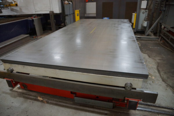 vollautomatisches Blechlager mit 6 Auslagerstationen, 1 Einlagerstation, Remmert, für Bleche max. 4000x2000mm, 243 Lagerplätze, 200 vorhandene Kassetten, max. Beladung pro Palette 5000kg – gebraucht - : – Bild 21
