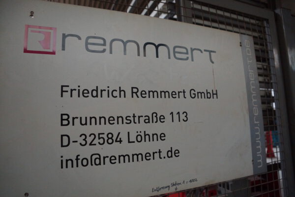 vollautomatisches Blechlager mit 6 Auslagerstationen, 1 Einlagerstation, Remmert, für Bleche max. 4000x2000mm, 243 Lagerplätze, 200 vorhandene Kassetten, max. Beladung pro Palette 5000kg – gebraucht - : – Bild 46