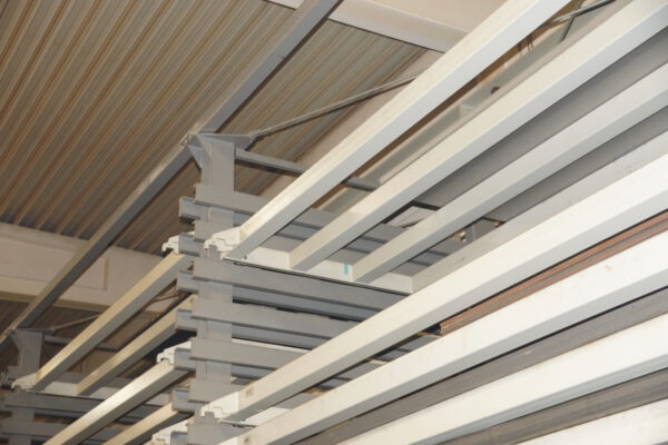 vollautomatisches Blechlager mit 6 Auslagerstationen, 1 Einlagerstation, Remmert, für Bleche max. 4000x2000mm, 243 Lagerplätze, 200 vorhandene Kassetten, max. Beladung pro Palette 5000kg – gebraucht - : – Bild 49
