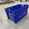 10.000 Stück Euro Drehstapelbehälter, 600 x 400 x 300mm, grau und blau - gebraucht