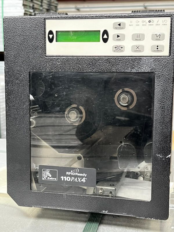 6 Stück Etikettendrucker Druckmodul, Zebra, Typ 110PAX4