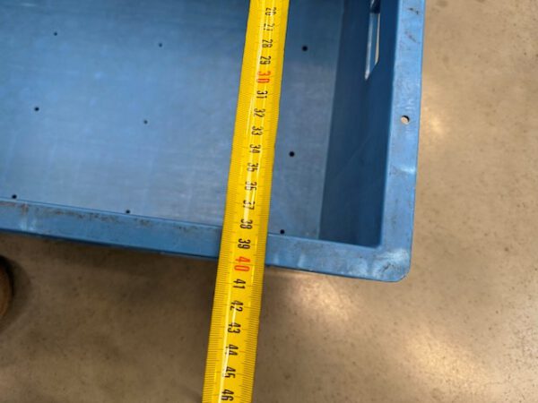 16.000 Stück, Eurostapelbehälter mit 1 Seite zum Hochklappen, UTZ, 600x400x270mm, blau – Bild 10