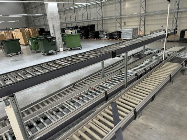 Fördertechnikanlage, TGW, NB 420mm, ca. 1.100m,