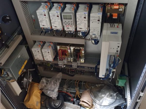 Taktende Folienverpackungsmaschine, Beck mit Zusatzdrucker – Bild 16