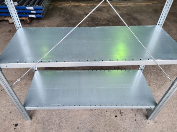 554 Stück Fachböden für Regalwerk / Berger, Typ Bert, 1m und 1,30m x 0,50m, 150kg, verschiedene – Bild 2