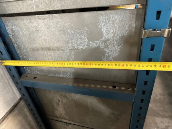 37 Felder Fachbodenregale, Rahmenhöhe 3m, Tiefe 59cm – Bild 2