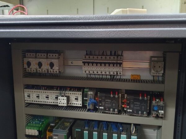 Taktende Folienverpackungsmaschine, Beck mit Zusatzdrucker – Bild 21