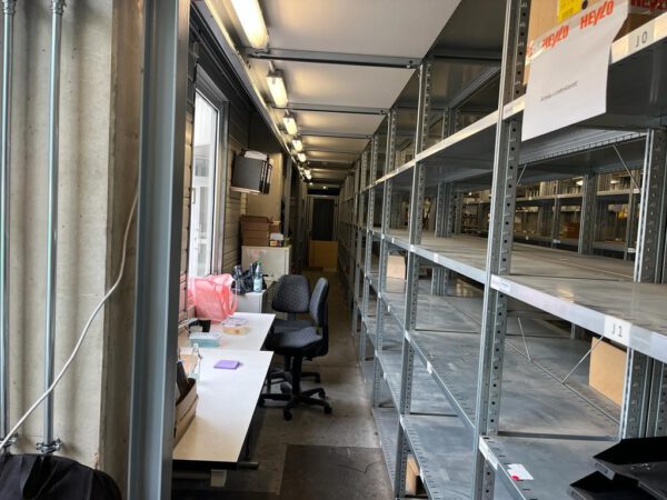 2 geschossige Fachbodenregalanlage, SSI Schäfer, ca 116 Felder lagertechnik