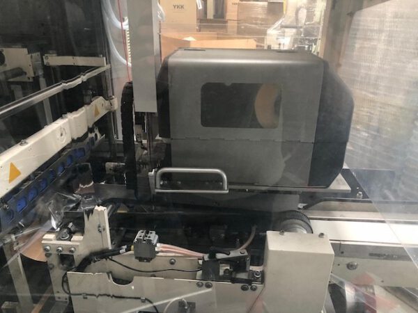 Taktende Folienverpackungsmaschine, Beck mit Zusatzdrucker – Bild 28