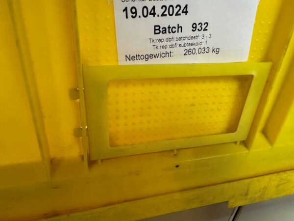3.200 Stück, Faltkiste groß, SSI Schäfer, Eurostapelbehälter, , 800x600x440mm, gelb – Bild 3
