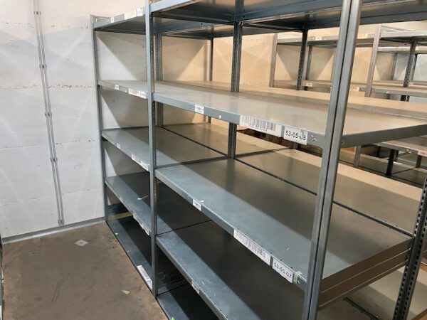 Fachbodenregale (Fachböden und Rahmen), Bito, verschiedene Breiten / Höhen und Tiefen – Bild 5