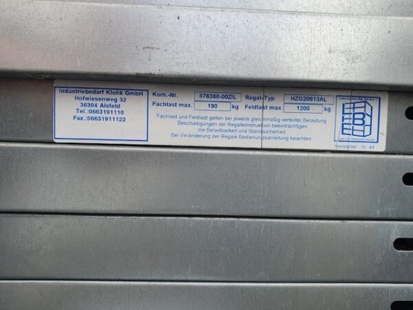 230 Fachböden und Aussteifungstraversen lagertechnik