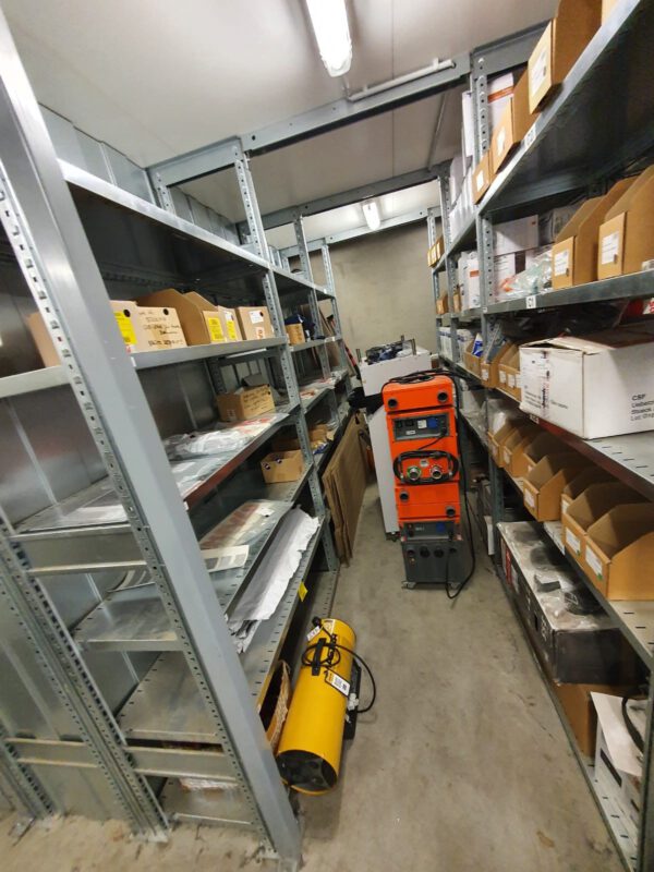 2 geschossige Fachbodenregalanlage, SSI Schäfer, ca 116 Felder lagertechnik
