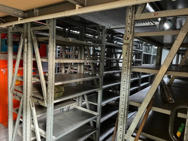 470 Felder Fachbodenregalanlage, SSI Schäfer, ca. 4,30m, 300kg / Boden – Bild 7