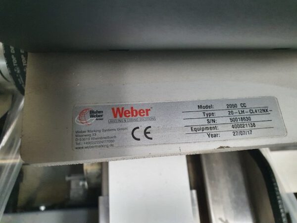 Taktende Folienverpackungsmaschine, Beck mit Zusatzdrucker – Bild 7