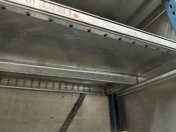 37 Felder Fachbodenregale, Rahmenhöhe 3m, Tiefe 59cm – Bild 9