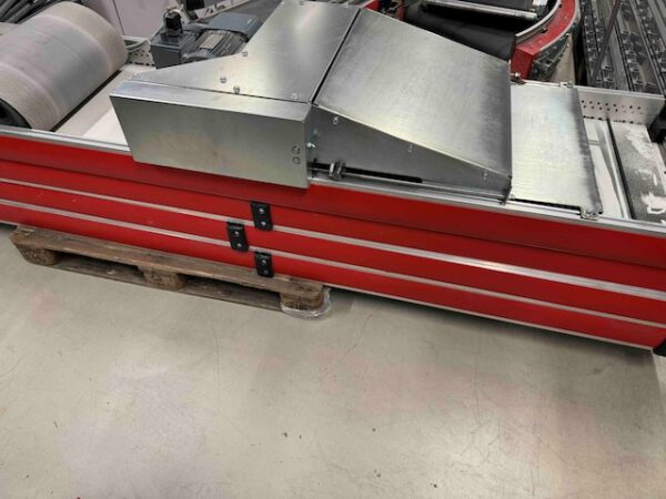 Fördertechnikanlage ca. 1.500m Länge, TGW, bestehend aus Rollenbahnen, Gurtförderern, Steigbänder, Umsetzer, Rollenbahnkurven – Bild 11