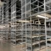  Große Fachbodenregalanlage, 3 Ebenen / Stockwerke, Berger, Böden: 1m x 0,60m, ca. 6.700 Felder, 150kg / Boden, 28.000 Fachböden, ca. 7,50m hoch, ca. 31m x 100m Grundfläche – Bild 2