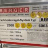  Große Fachbodenregalanlage, 3 Ebenen / Stockwerke, Berger, Böden: 1m x 0,60m, ca. 6.700 Felder, 150kg / Boden, 28.000 Fachböden, ca. 7,50m hoch, ca. 31m x 100m Grundfläche – Bild 27