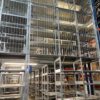  Große Fachbodenregalanlage, 3 Ebenen / Stockwerke, Berger, Böden: 1m x 0,60m, ca. 6.700 Felder, 150kg / Boden, 28.000 Fachböden, ca. 7,50m hoch, ca. 31m x 100m Grundfläche – Bild 5