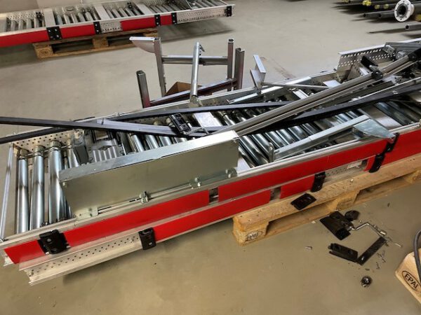 Fördertechnik, TGW, Rollenbahn