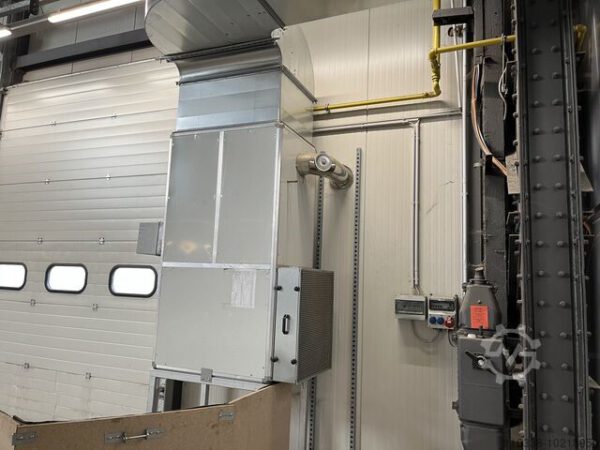 Hallenheizung, Zentralgasheizung airpool mit ca. 80m Rohr – Bild 3