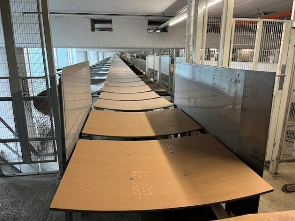 Kippschalensorter, dematic, inkl. Kartonfördertechnik, 78 Sorterendstellen – Bild 10