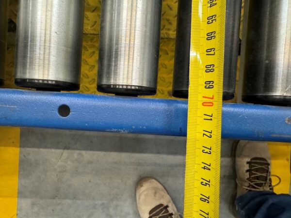 Klappelement, Rollenbahn, angetrieben, Mosa – Bild 12