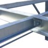 Kragarmregal, doppelseitig, Rahmenhöhe 5,18m Höhe, 1,20m Arme, 500kg pro Arm – Bild 8