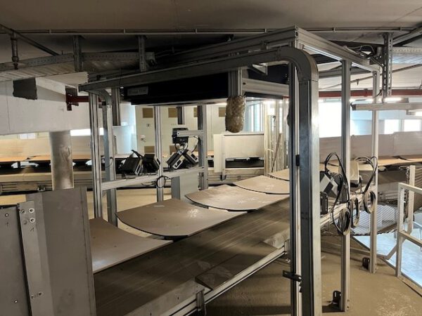 Kippschalensorter, dematic, inkl. Kartonfördertechnik, 78 Sorterendstellen – Bild 14