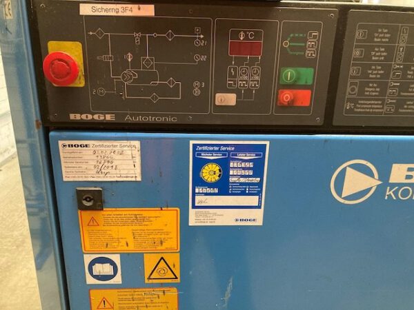 3 Kompressoren und ein Kältetrockner, Boge, S40 und S50, DS180 – Bild 15