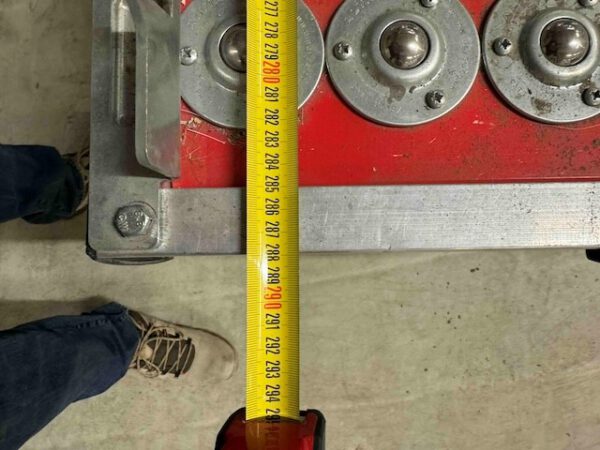 ca. 5 Stück Kugelrollentische, 2,88m x 0,57m – Bild 2