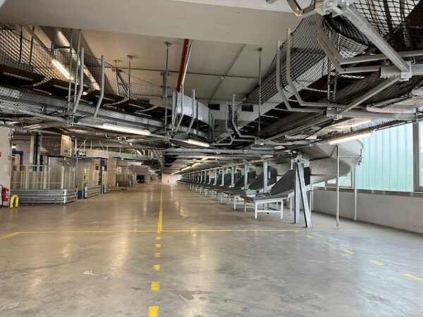 Kippschalensorter, dematic, inkl. Kartonfördertechnik, 78 Sorterendstellen – Bild 28