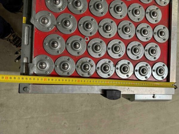 ca. 5 Stück Kugelrollentische, 2,88m x 0,57m – Bild 3