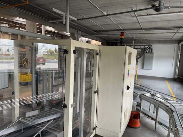 2 x Kartonverschließautomat / Kartonverschließer mit Naßklebestreifen, Bedo, VA 3821 – Bild 4