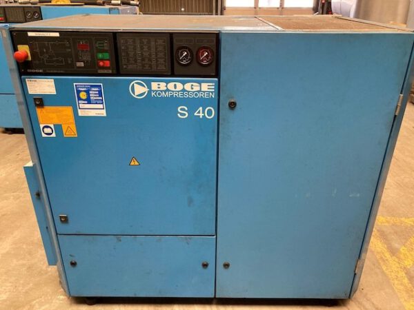 3 Kompressoren und ein Kältetrockner, Boge, S40 und S50, DS180 – Bild 7