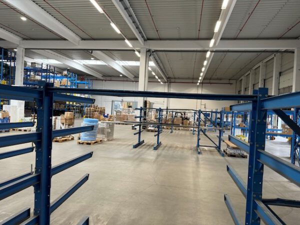 3 x Kragarmregal, zweiseitig, Dexion – Bild 8