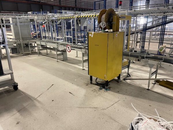 Kartonumreifer, automatisch, Fa. Bang, mit großer Kanalöffnung, – Bild 14