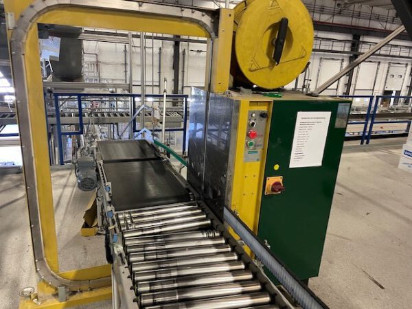 Kartonumreifer, automatisch, Fa. Bang, mit großer Kanalöffnung, – Bild 2
