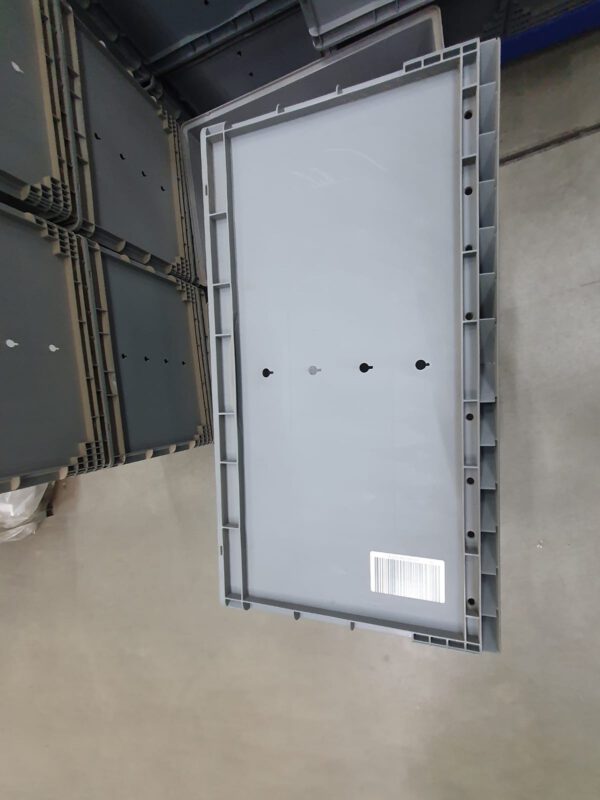 10.000 Stück Euro Stapelbehälter, 600 x 400 x 320mm, grau - gebraucht – Bild 9