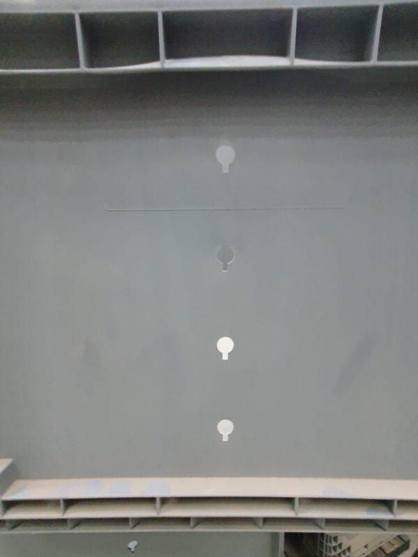 10.000 Stück Euro Stapelbehälter, 600 x 400 x 320mm, grau - gebraucht – Bild 10