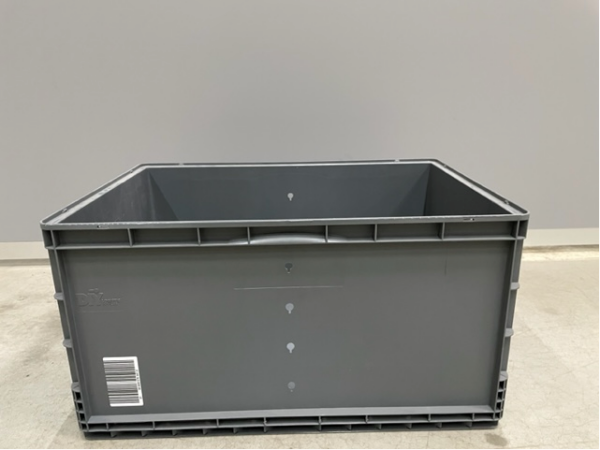 10.000 Stück Euro Stapelbehälter, 600 x 400 x 320mm, grau - gebraucht – Bild 3