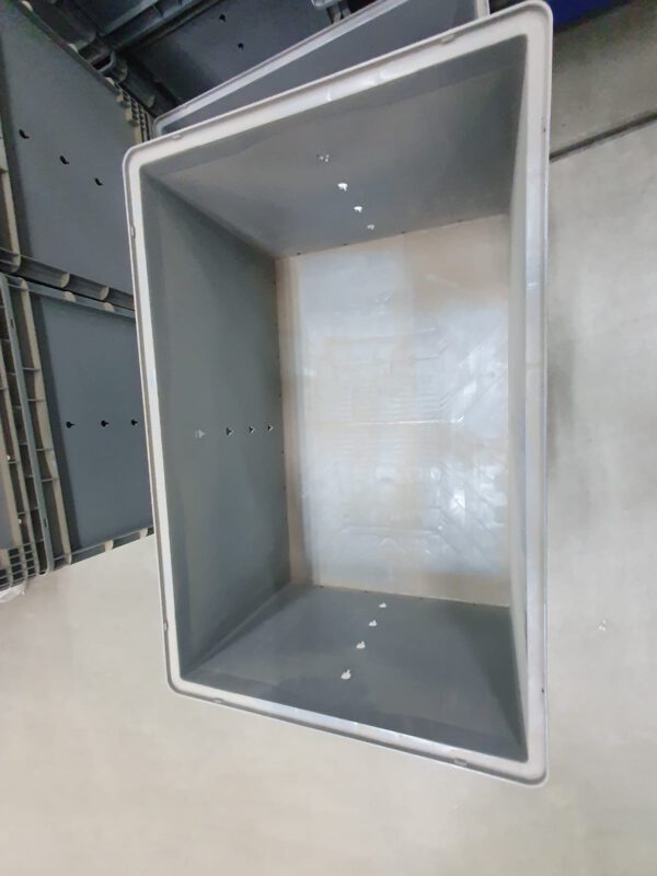 10.000 Stück Euro Stapelbehälter, 600 x 400 x 320mm, grau - gebraucht – Bild 7