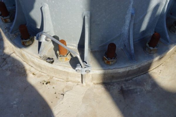 Säulenschwenkkran, Vetter, 2,5 to, Ausladung 8m, Rohrsäule 4765 mm, verzinkt für den Außeneinsatz – Bild 11