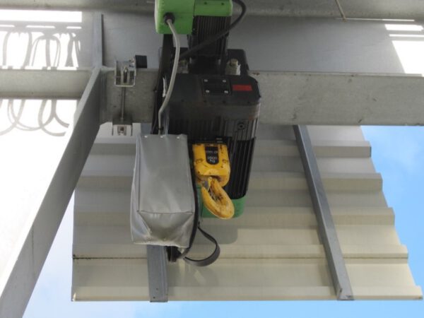 Säulenschwenkkran, Vetter, 2,5 to, Ausladung 8m, Rohrsäule 4765 mm, verzinkt für den Außeneinsatz – Bild 2
