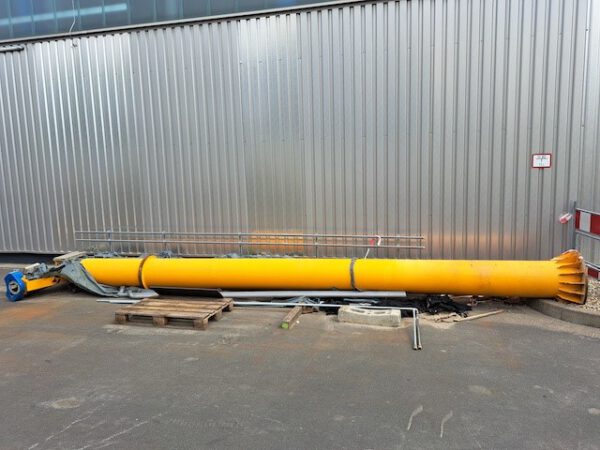 3 x Säulenschwenkkräne, Abus, 1 Tonne, 6m Ausleger, 2 x 7m und 1 m 5,50m hoch – Bild 5