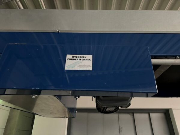 Kleiner „Sorter“ mit 12 Zielen, von AMI mit Fördertechnikanlage Overbeck inkl. Scanner, Steuerung, Waage, Kurven, Steigförderer, Gurtförderer, etc – Bild 41